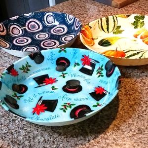 Serving trays (set of 3)